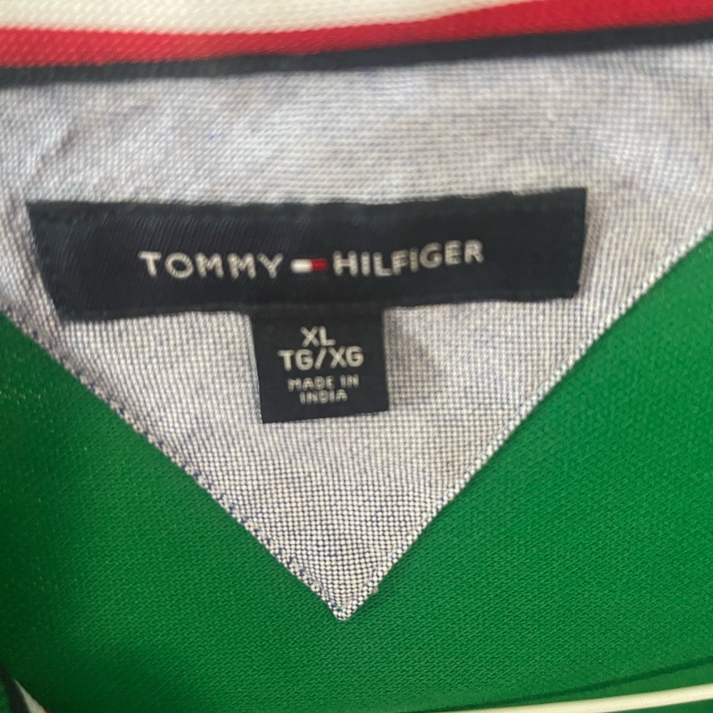 Tommy Hilfiger Green Shirt